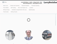 Tablet Screenshot of larrysteinhouse.com